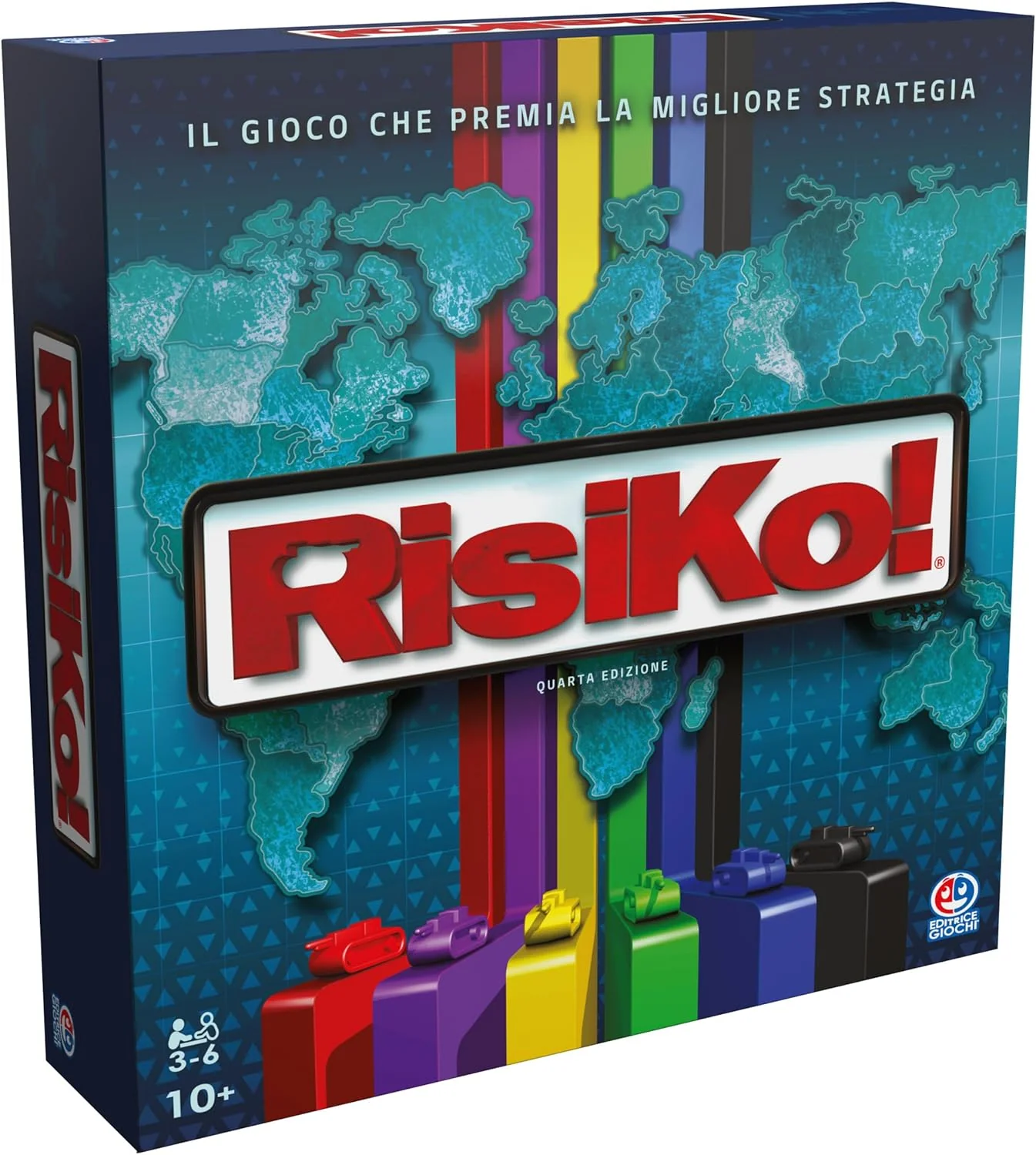Spin Master - Giochi Da Tavolo Risiko 4 Edizione - immagine 2