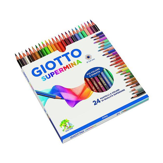 Pastelli Giotto Supermina da 24 colori - immagine 2