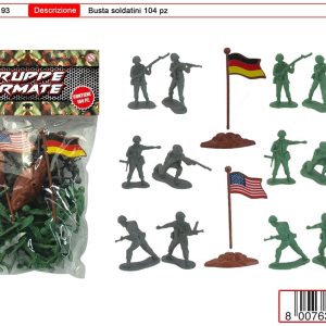 BUSTA MAXI SOLO SOLDATINI 104PZ