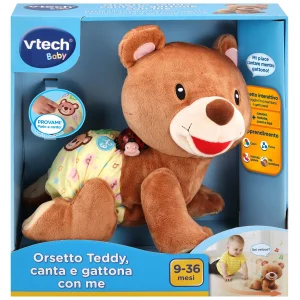 Vtech - L'orsetto Teddy - Canta e Gattona con me