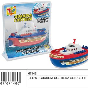 GUARDIA COSTIERA CON GETTI