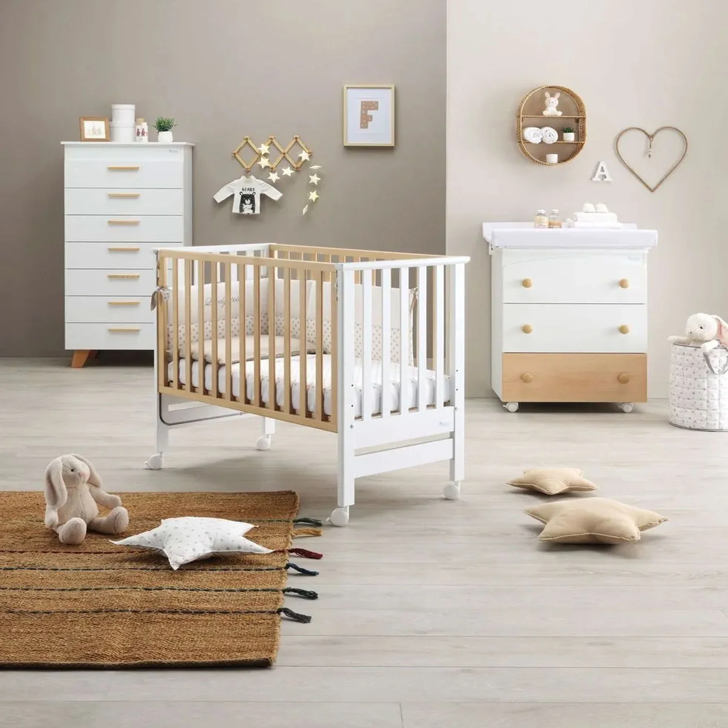 Azzurra Design - Lettino Culla co-sleeping Contact Materasso Compreso - immagine 6