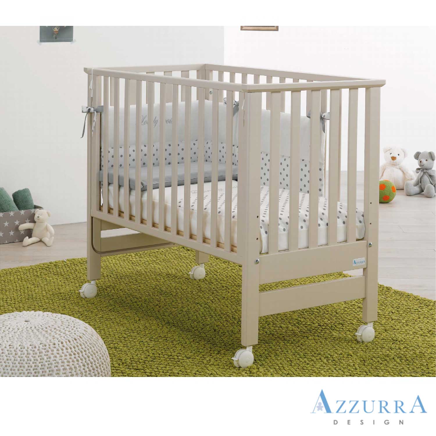 Azzurra Design - Lettino Culla co-sleeping Contact Materasso Compreso - immagine 3