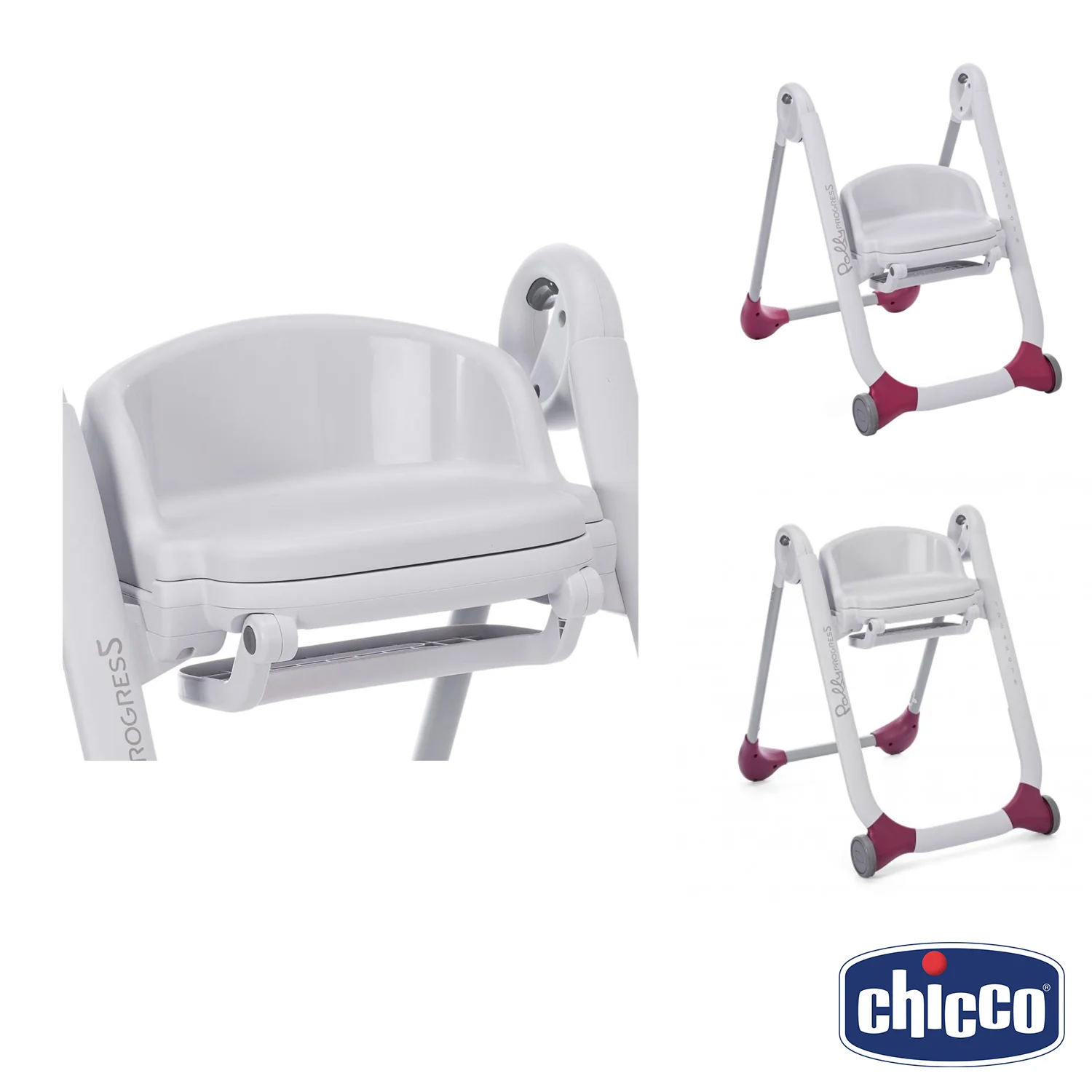 Chicco - Seduta Sgabello per Polly Progres 5 - immagine 2