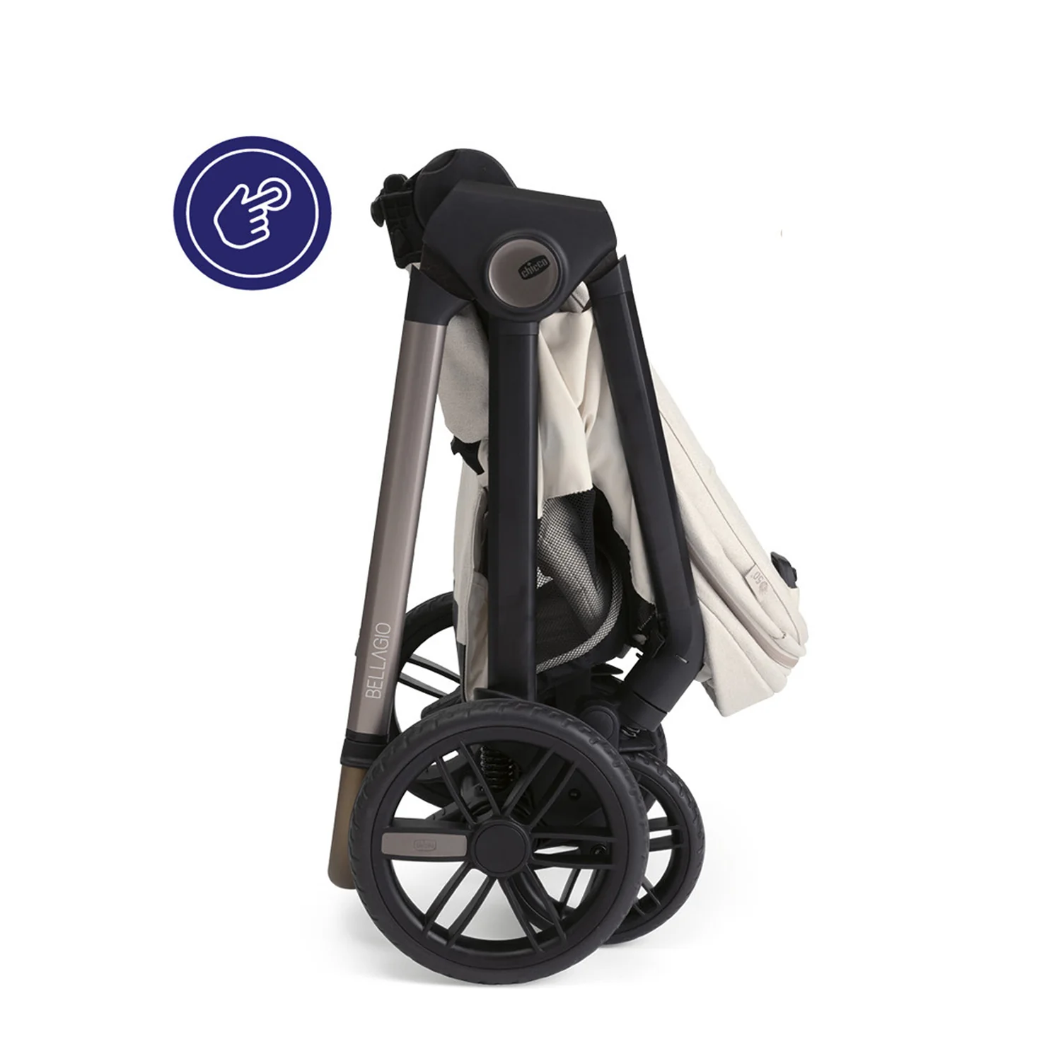 Chicco - Trio Bellagio Flexi Con Seggiolino Auto Kory Isize Plus - immagine 8