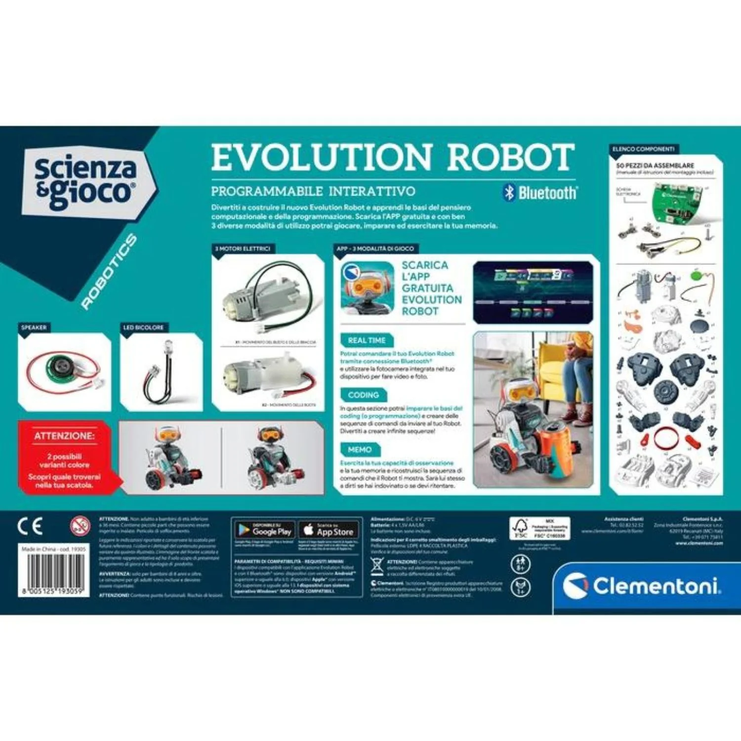 Clementoni - Evolution Robot 19305 - immagine 6