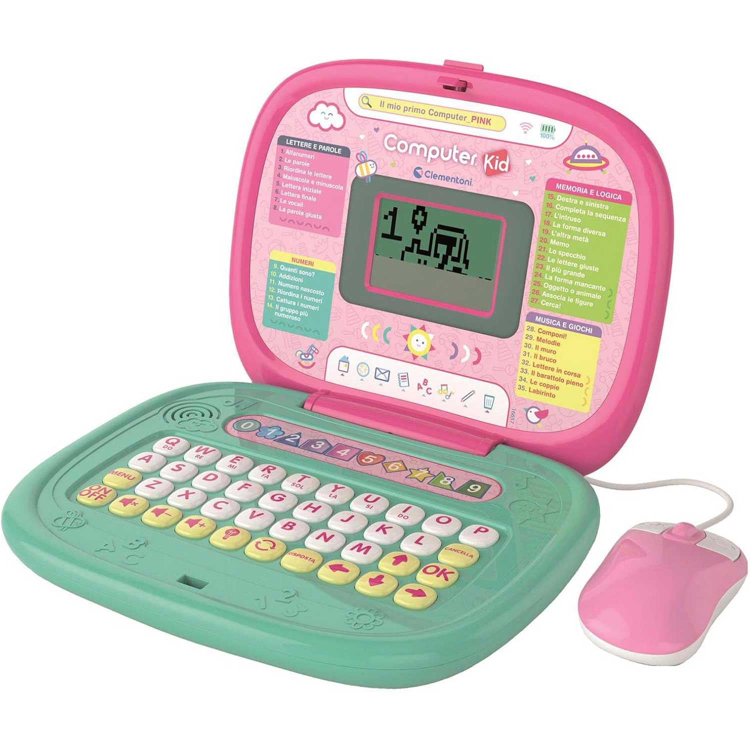 Clementoni - Sapientino Il Mio Primo Computer Pink - immagine 3