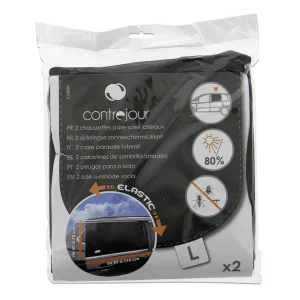 Cora - Contrejour 2 Calze Parasole In Tessuto