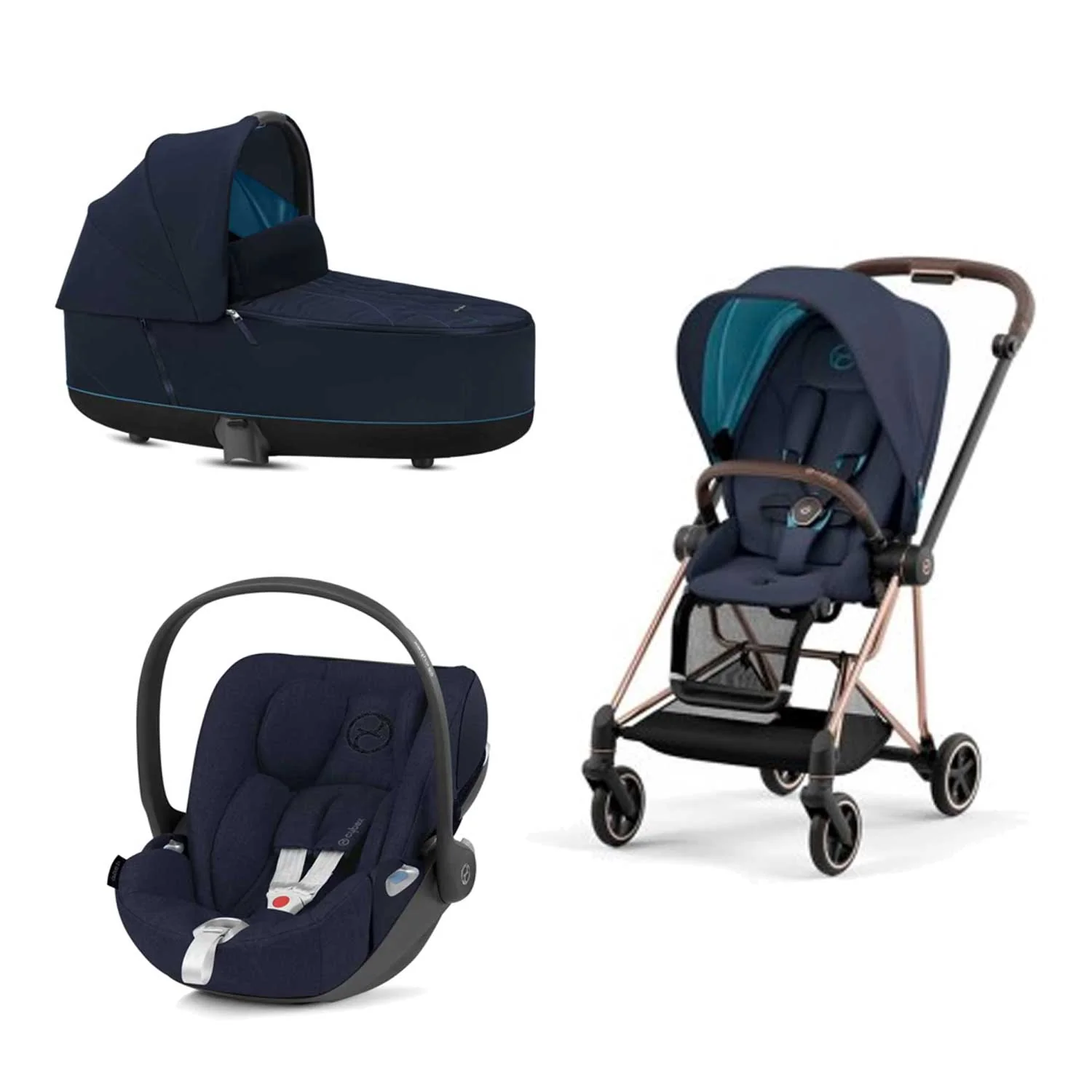 Cybex - Trio Mios 2022 Con Seggiolino Auto Cloud Z ISize - immagine 5