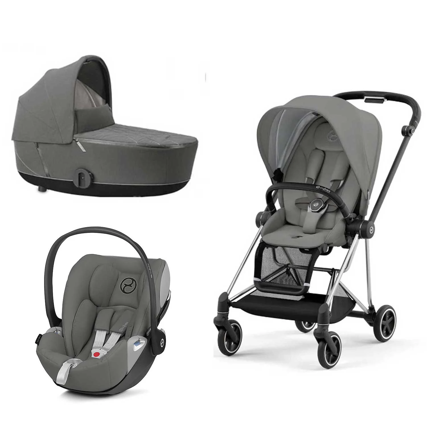 Cybex - Trio Mios 2022 Con Seggiolino Auto Cloud Z ISize - immagine 6