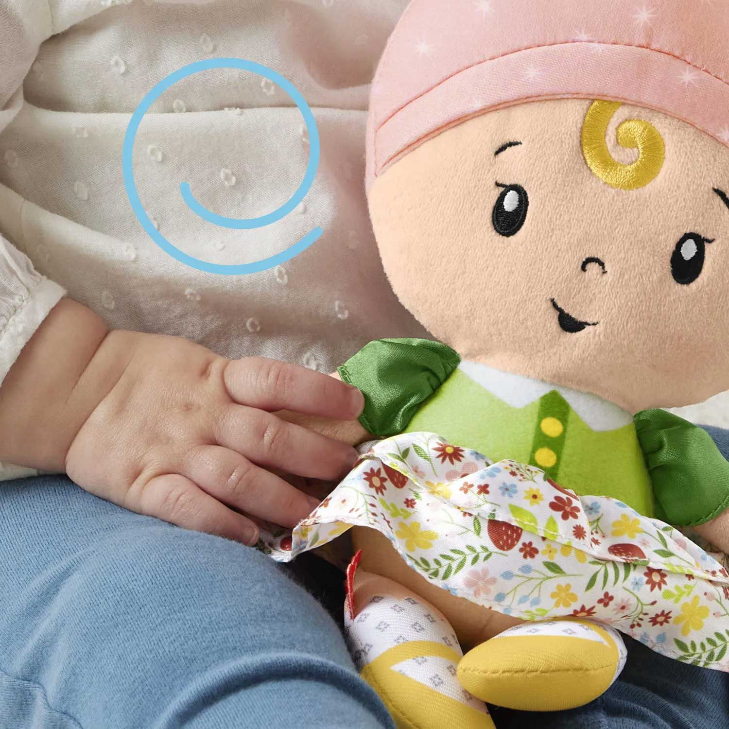 Fisher Price - Bambolina Coccole E Abbracci HXK44 - immagine 5