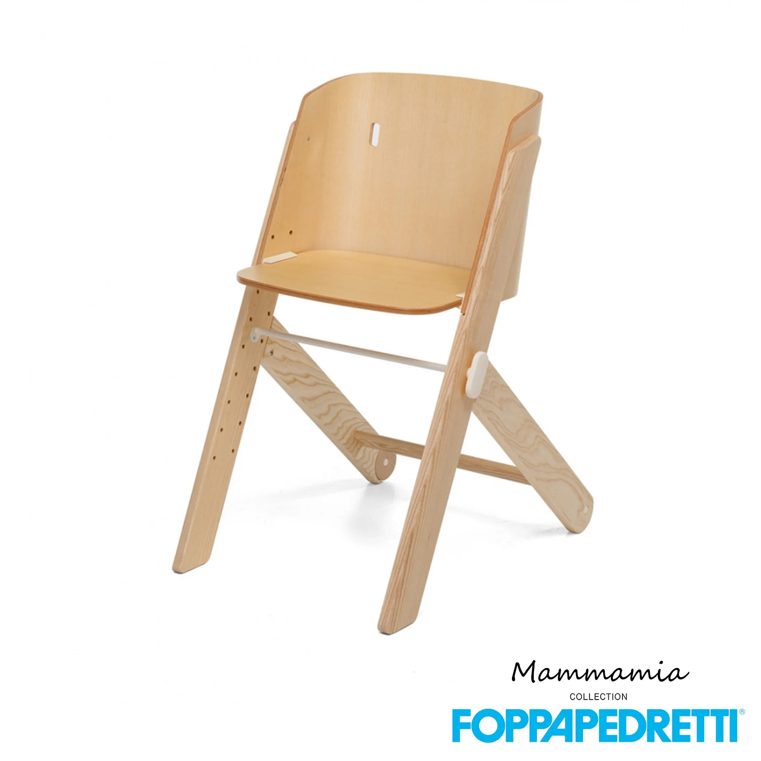 Foppapedretti - Seggiolone Evolutivo in frassino Tiramisù - immagine 2