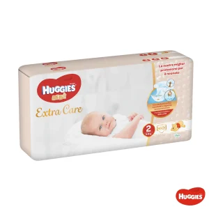 Huggies - Pannolini Extra Care Bebè Grande Taglia 2 40pz