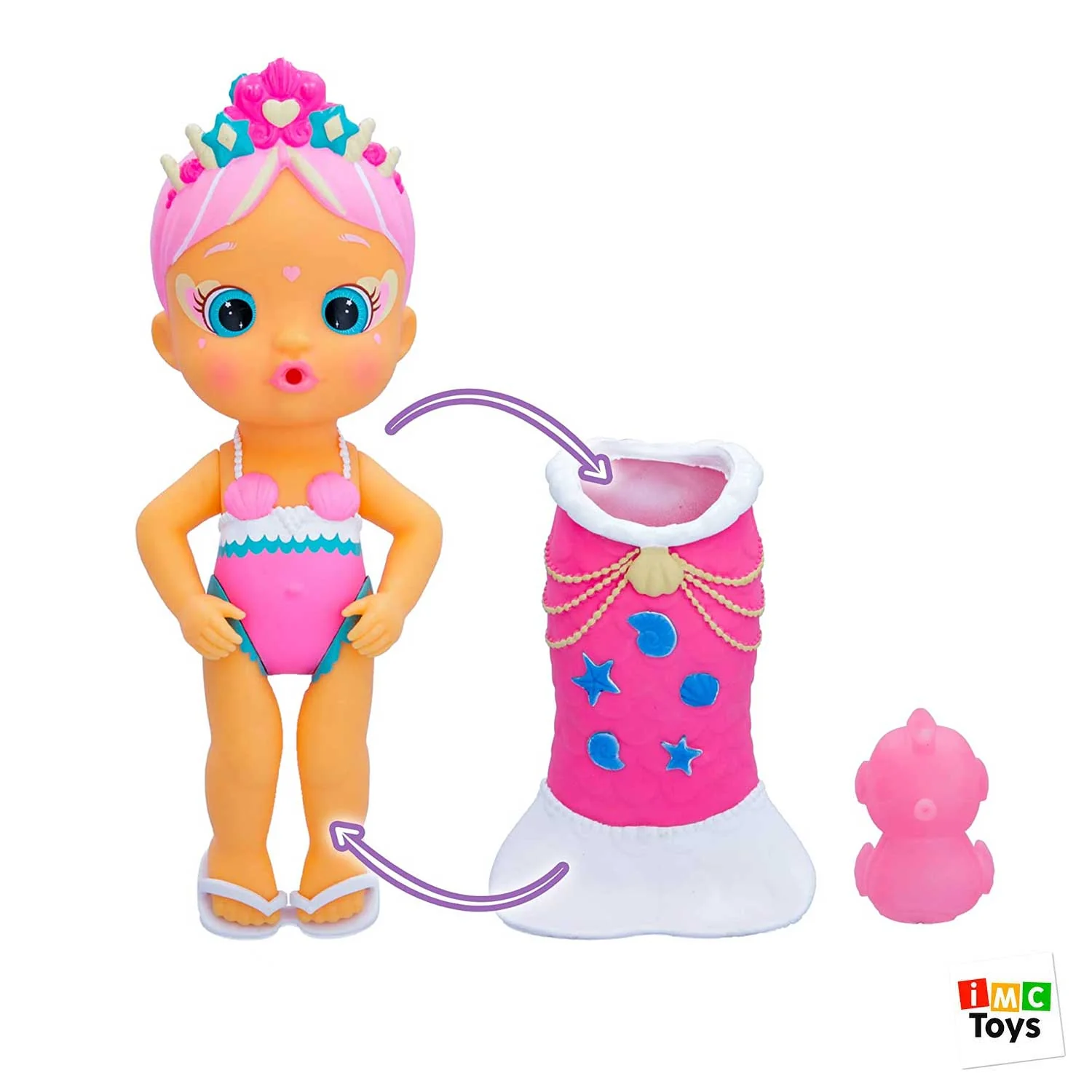 IMC Toys - Bloopies Sirenetta W3 Coda Magica Mimi