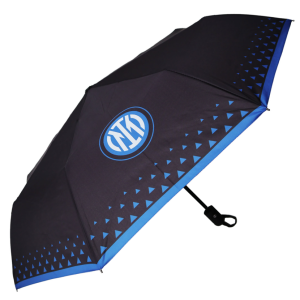 OMBRELLO TASCABILE NERO E BLU AUTOM,C/F