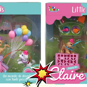 CLAIRE PARTY CON I CUCCIOLI