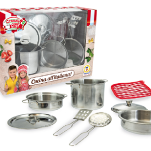 GRANDE CHEF-SET PENTOLE IN METALLO