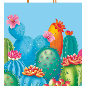 SHOPPER CACTUS 26X12X34,5 CF.10