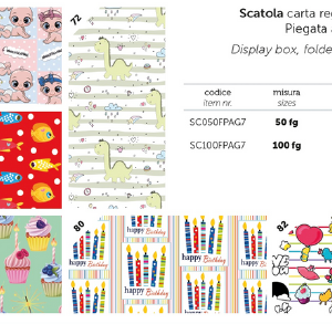 CARTA REGALO ASS.50 FG.  70X100 YOUNG