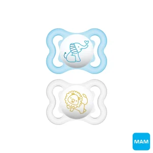 Mam - Succhietto Mini Air 2-6m in silicone 2Pz