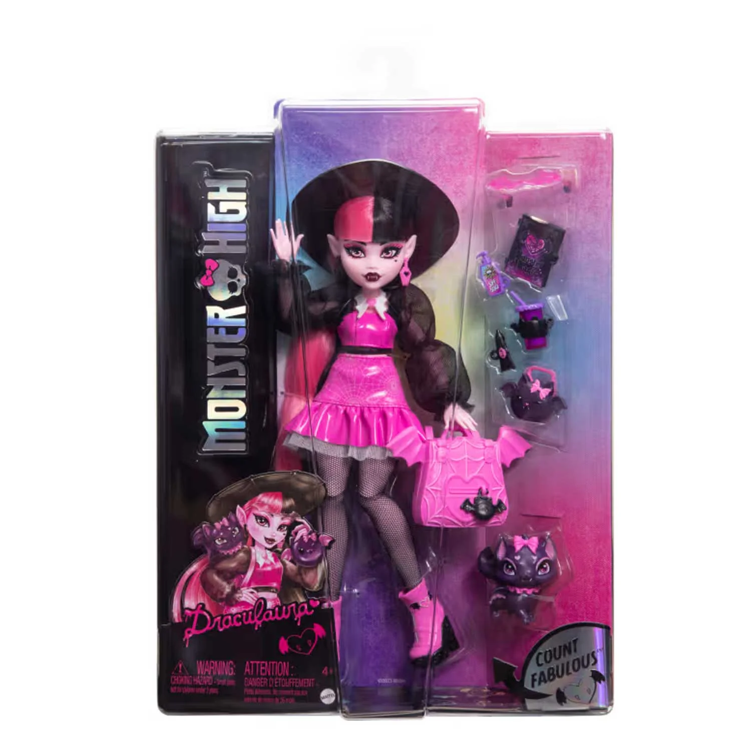 Mattel - Monster High Core Doll Draculaura HRP64 - immagine 7