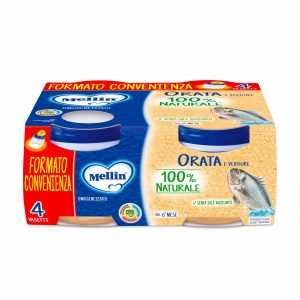 Mellin - Omogeneizzato Orata 4x80 gr