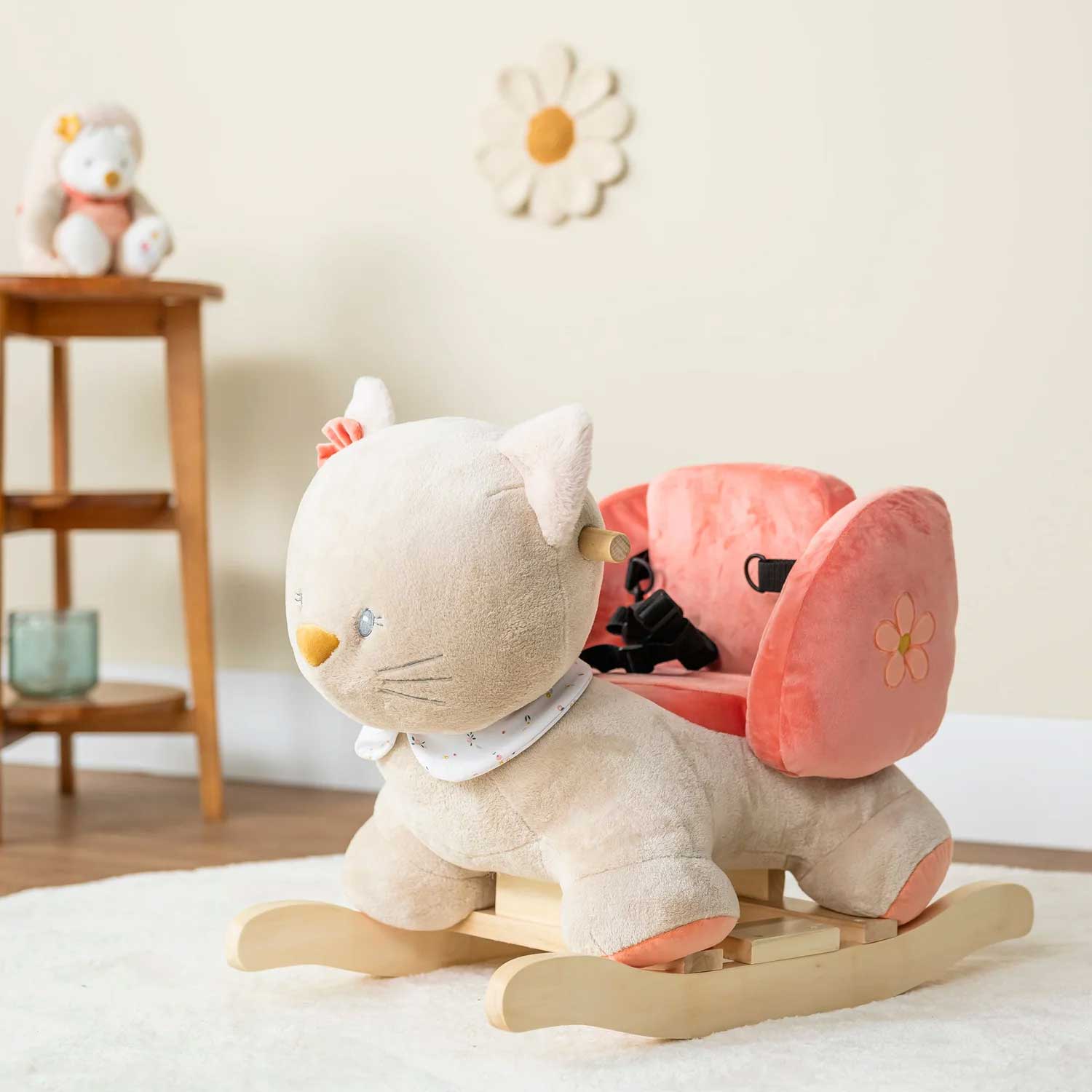 Nattou - Collezione Mila Nala & Zoe: Dondolo Lana La Gattina - immagine 5