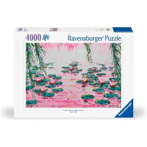 Ravensburger - Puzzle Pink Water Lilies  4000 PZ