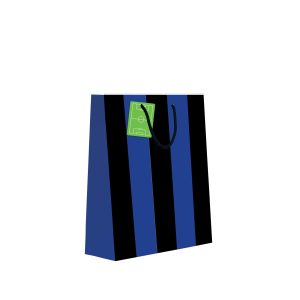 SHOPPER NEROAZZURRO 26X13X33  CF 6