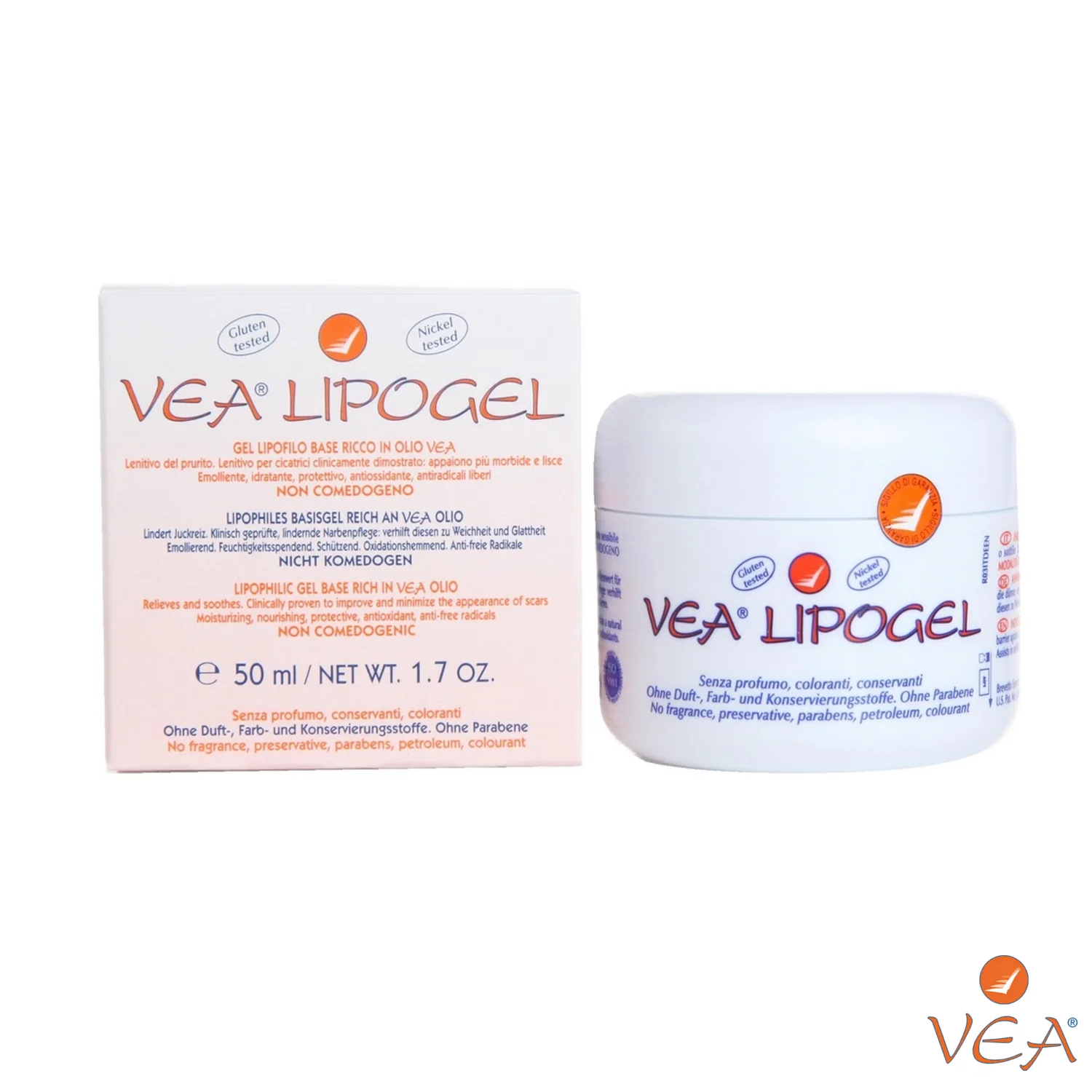 Vea - Lipogel Gel Lipofilo Base Vitamina E gelificata 50 ml - immagine 2