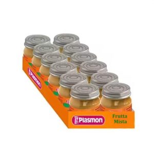 Plasmon - Omogeneizzato Frutta Mista: Confezione 12 x 80 gr