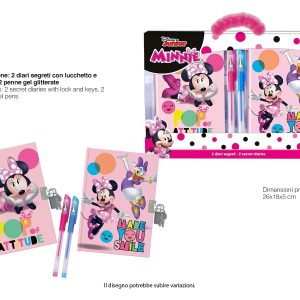 DOPPIO DIARIO SEGRETO + PENNE GEL