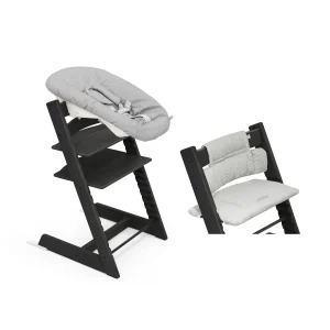 Stokke - Sedia Tripp Trapp in Rovere + Newborn Set + Cuscino