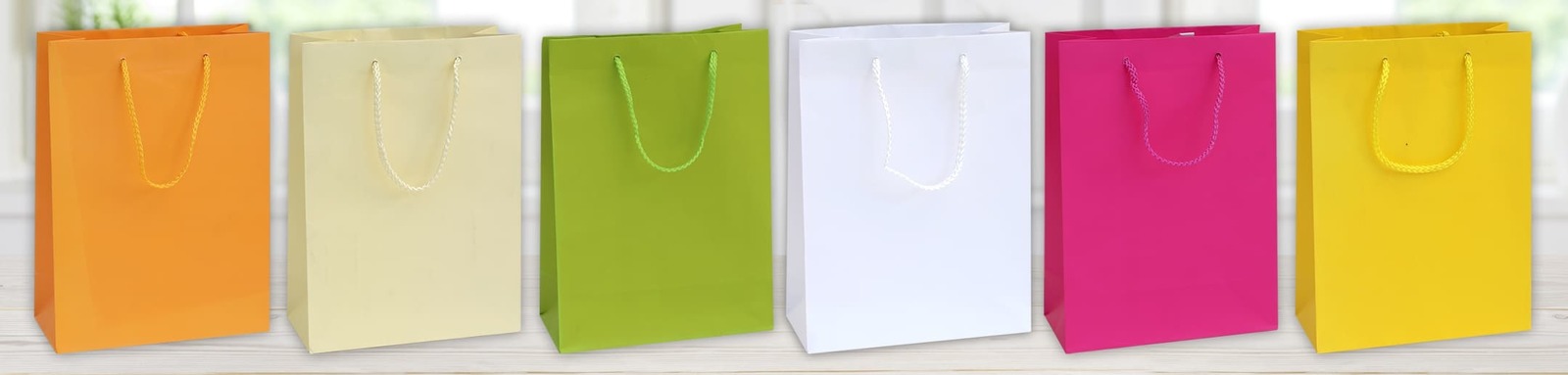 SHOPPER PLAST COLOR 10X6.5X12 CF.12