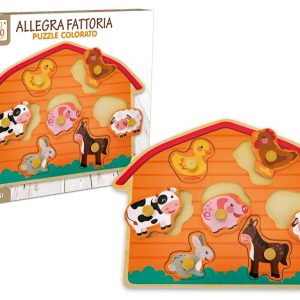 FATTO DI LEGNO PUZZLE FATTORIA