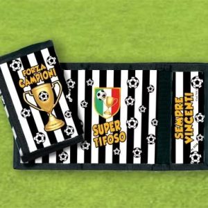 PORTAFOGLIO SPORT BIANCONERO