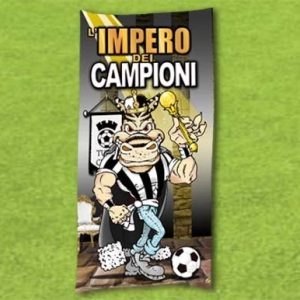 SALVIETTONE ULTRAS BIANCONERO